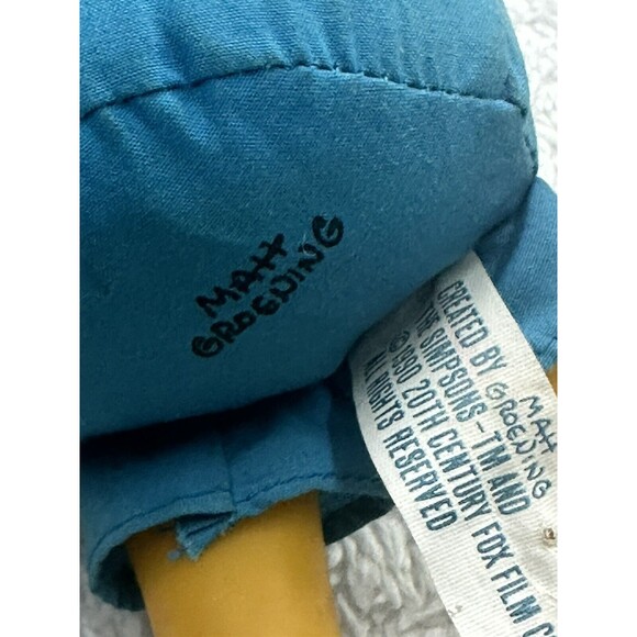 The Simpsons Bart Simpson Dan Dee 11" Vinyl Plush Doll Toy Vintage Matt Groening - Picture 5 of 16